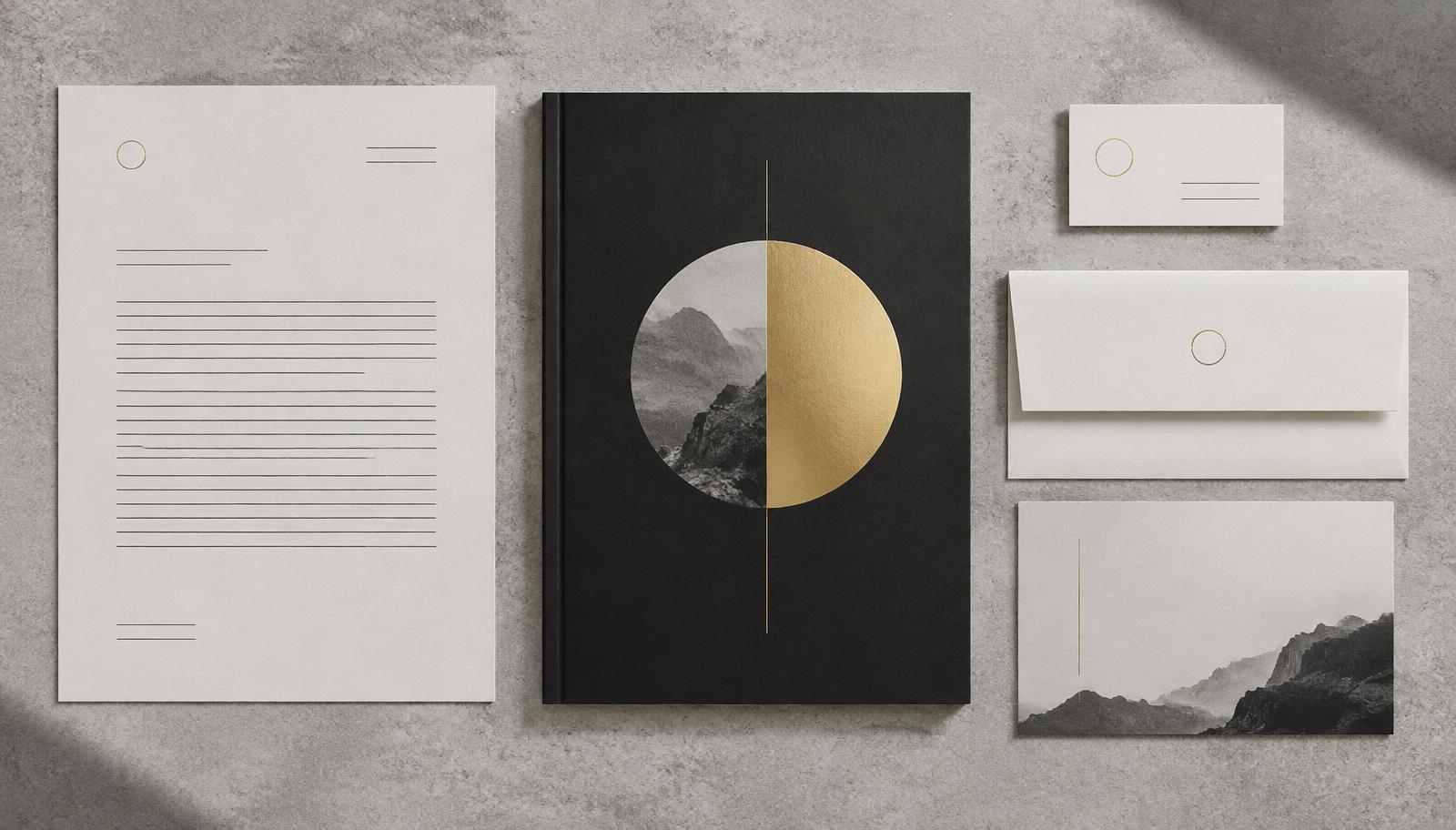Jos Molina Ivory stationery system